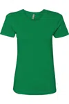 Next Level Womens Cotton T-shirt In Green
