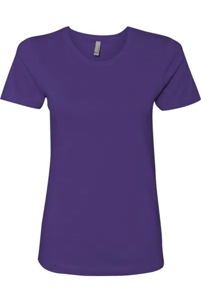 Next Level Womens Cotton T-shirt In Multi