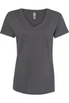 Next Level Womens Cotton V-neck T-shirt In Multi
