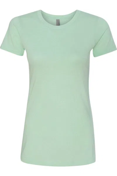 Next Level Womens Cvc T-shirt In Green