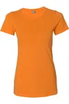 Next Level Womens Cvc T-shirt In Orange