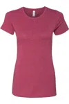 Next Level Womens Cvc T-shirt In Red