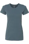 Next Level Womens Cvc T-shirt In Gray