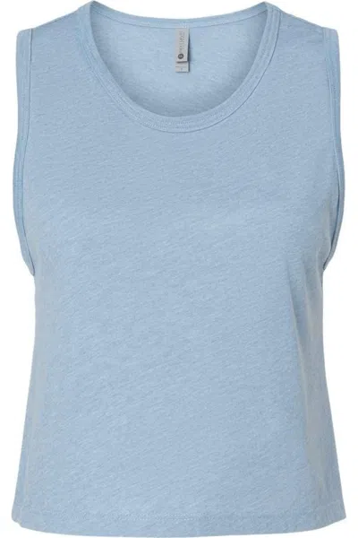 Next Level Women´s Festival Crop Tank In Blue