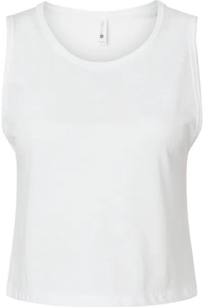 Next Level Women´s Festival Crop Tank In White