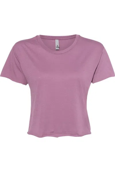 Next Level Women´s Festival Crop Top In Purple