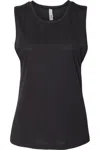Next Level Womens Festival Muscle Tank In Black
