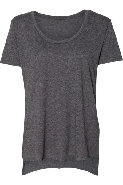 Next Level Women´s Festival Scoop Neck T-shirt In Gray