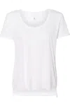 Next Level Women´s Festival Scoop Neck T-shirt In White