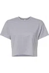 Next Level Women´s Ideal Crop Top In Grey