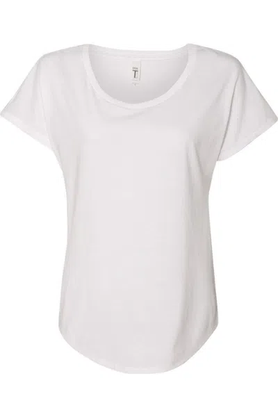Next Level Women´s Ideal Dolman T-shirt In White