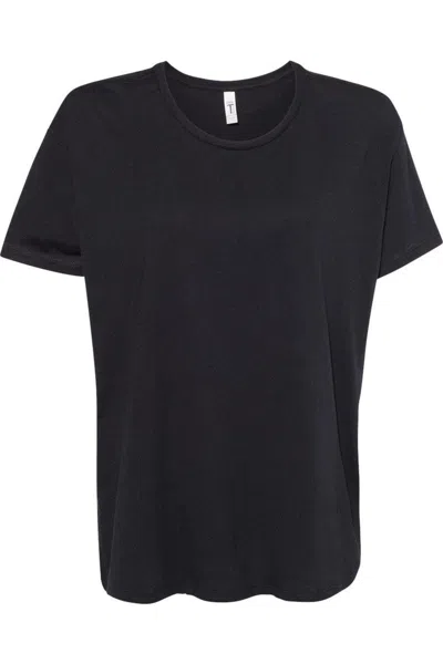 Next Level Womens Ideal Flow T-shirt In Black