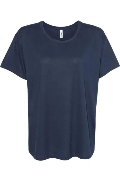 Next Level Womens Ideal Flow T-shirt In Blue