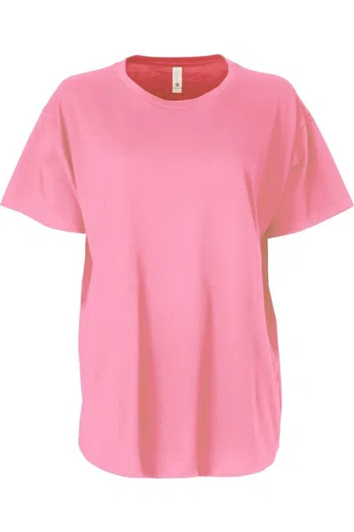 Next Level Womens Ideal Flow T-shirt In Pink