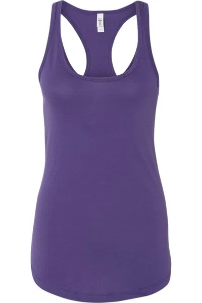 Next Level Women´s Ideal Racerback Tank In Purple
