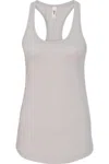 Next Level Women´s Ideal Racerback Tank In Silver