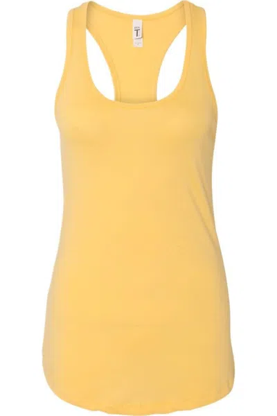 Next Level Women´s Ideal Racerback Tank In Yellow