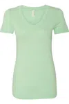 Next Level Women´s Ideal V-neck T-shirt In Green