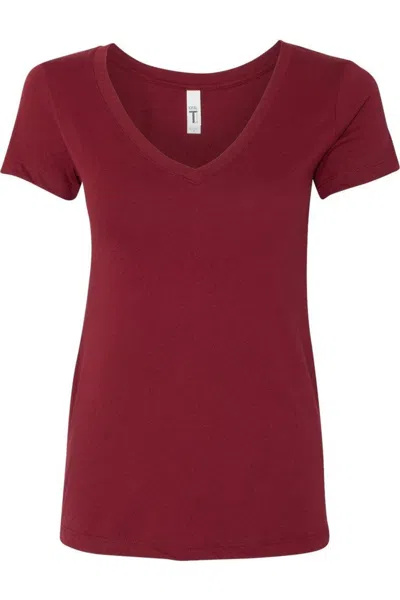 Next Level Women´s Ideal V-neck T-shirt In Multi