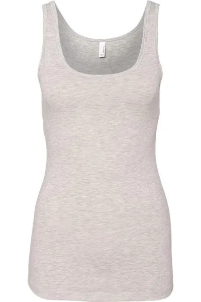 Next Level Womens Spandex Jersey Tank In Gray
