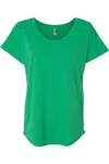 Next Level Womens Triblend Dolman T-shirt In Multi