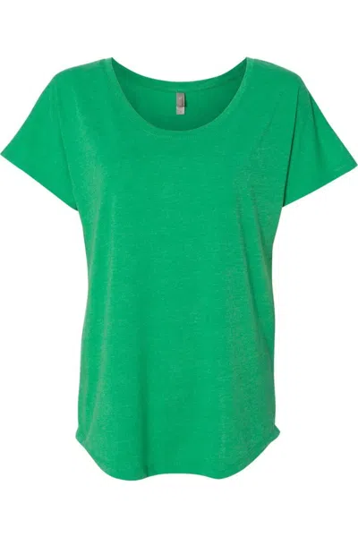 Next Level Womens Triblend Dolman T-shirt In Multi