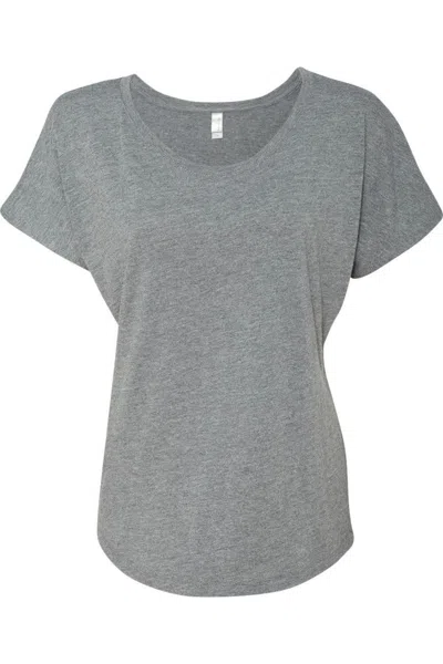 Next Level Womens Triblend Dolman T-shirt In Multi