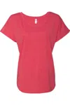 Next Level Womens Triblend Dolman T-shirt In Multi