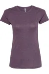 Next Level Womens Triblend T-shirt In Purple
