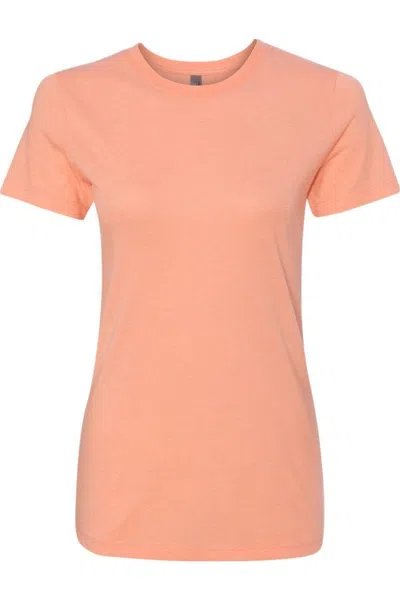 Next Level Womens Triblend T-shirt In Orange