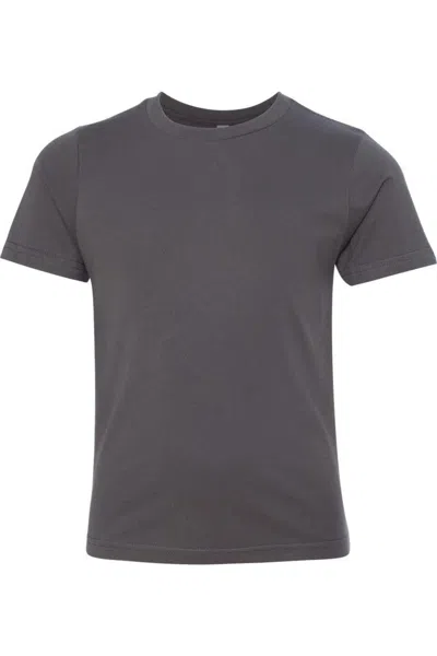 Next Level Kids' Youth Cotton T-shirt In Gray