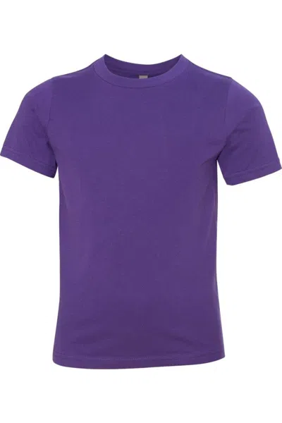 Next Level Kids' Youth Cvc T-shirt In Purple