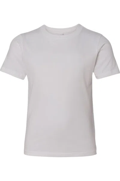 Next Level Kids' Youth Cotton T-shirt In White