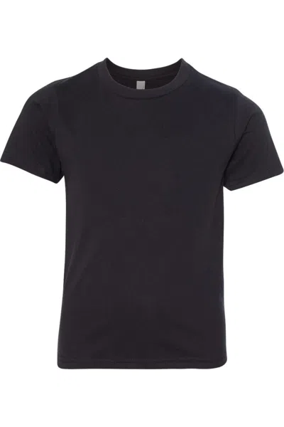 Next Level Kids' Youth Cvc T-shirt In Black