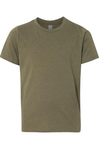 Next Level Kids' Youth Cvc T-shirt In Green