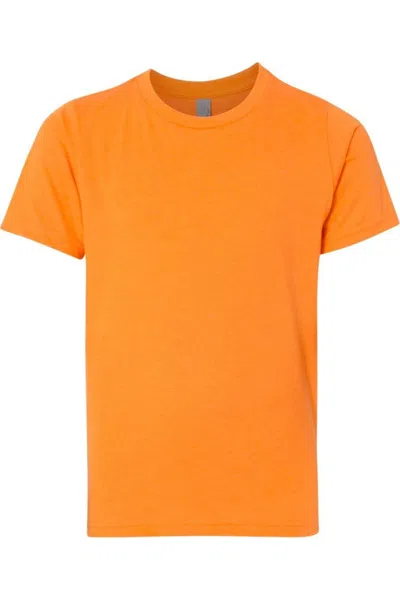 Next Level Kids' Youth Cvc T-shirt In Orange