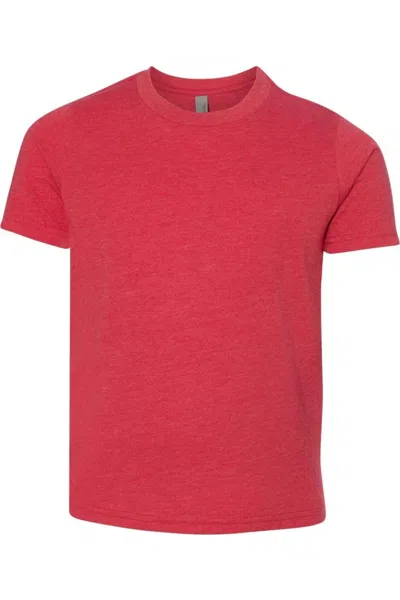 Next Level Kids' Youth Cvc T-shirt In Pink
