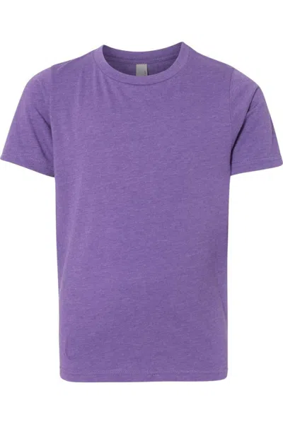 Next Level Kids' Youth Cvc T-shirt In Purple
