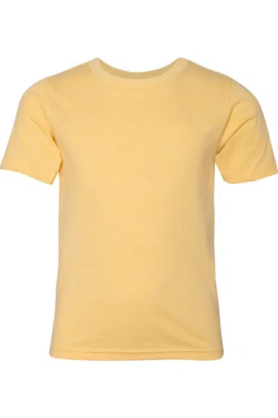 Next Level Kids' Youth Cvc T-shirt In Yellow