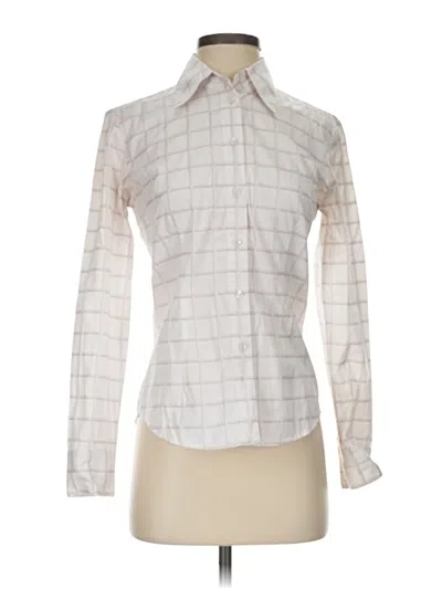 Pre-owned Next Long Sleeve Blouse In White