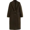 Next Longline Coat In Green
