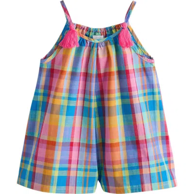 Next Babies'  Madras Plaid Playsuit In Multi