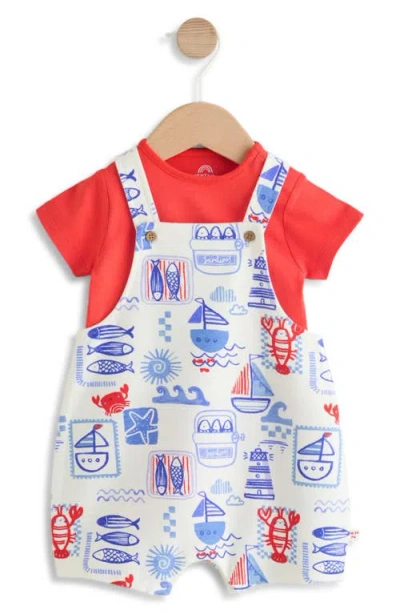 Next Babies'  Nautical Romper & Bodysuit Set In Multi