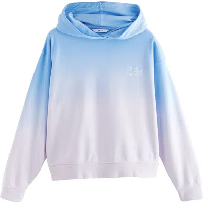 NEXT NEXT OMBRÉ HOODED SWEATSHIRT