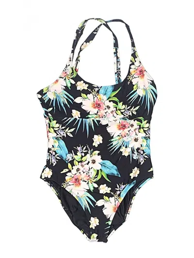 Pre-owned Next One Piece Swimsuit In Black