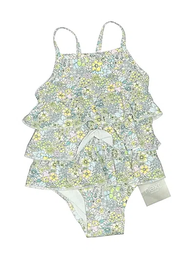 Next Babies' One Piece Swimsuit In Green
