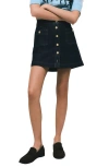 Next Patch Pocket Denim Miniskirt In Blue
