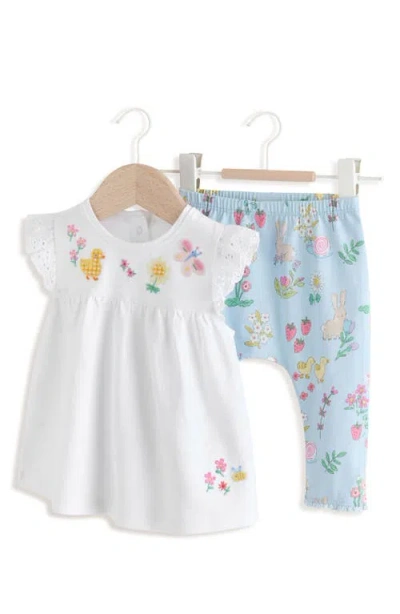 Next Babies'  Picnic Top & Leggings Set In Multi