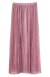 Next Pleate Mesh Skirt In Pink
