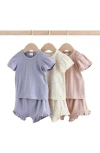 Next Pointelle Tops & Shorts Assorted 6-pack In Multi